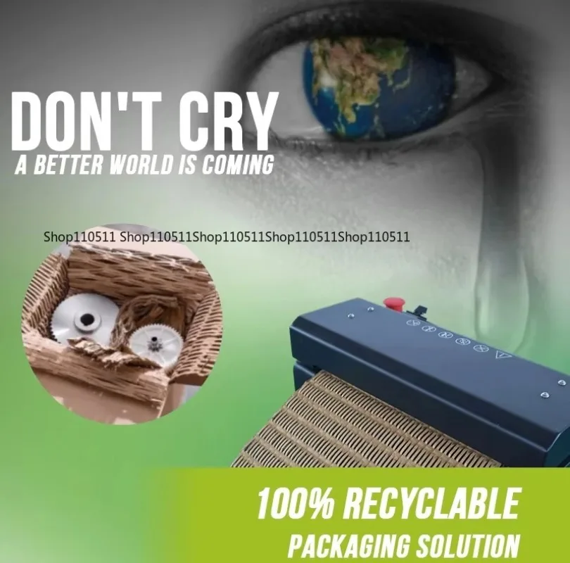 

Easy cardboard crusher Industrial kraft paper expansion crusher Cardboard piercing machine