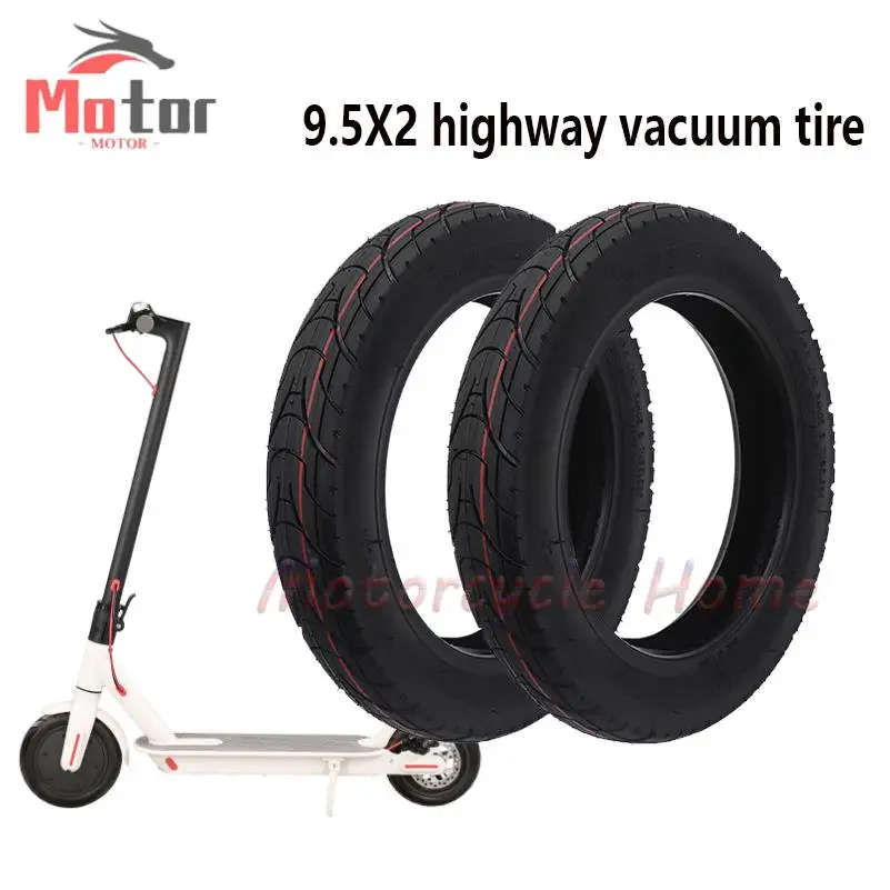 

9.5x2 Off-Road Tire For Niu KQi1 KQi3 Electric Scooter Explosion-Proof Rubber Solid Tire Replacement Tyre