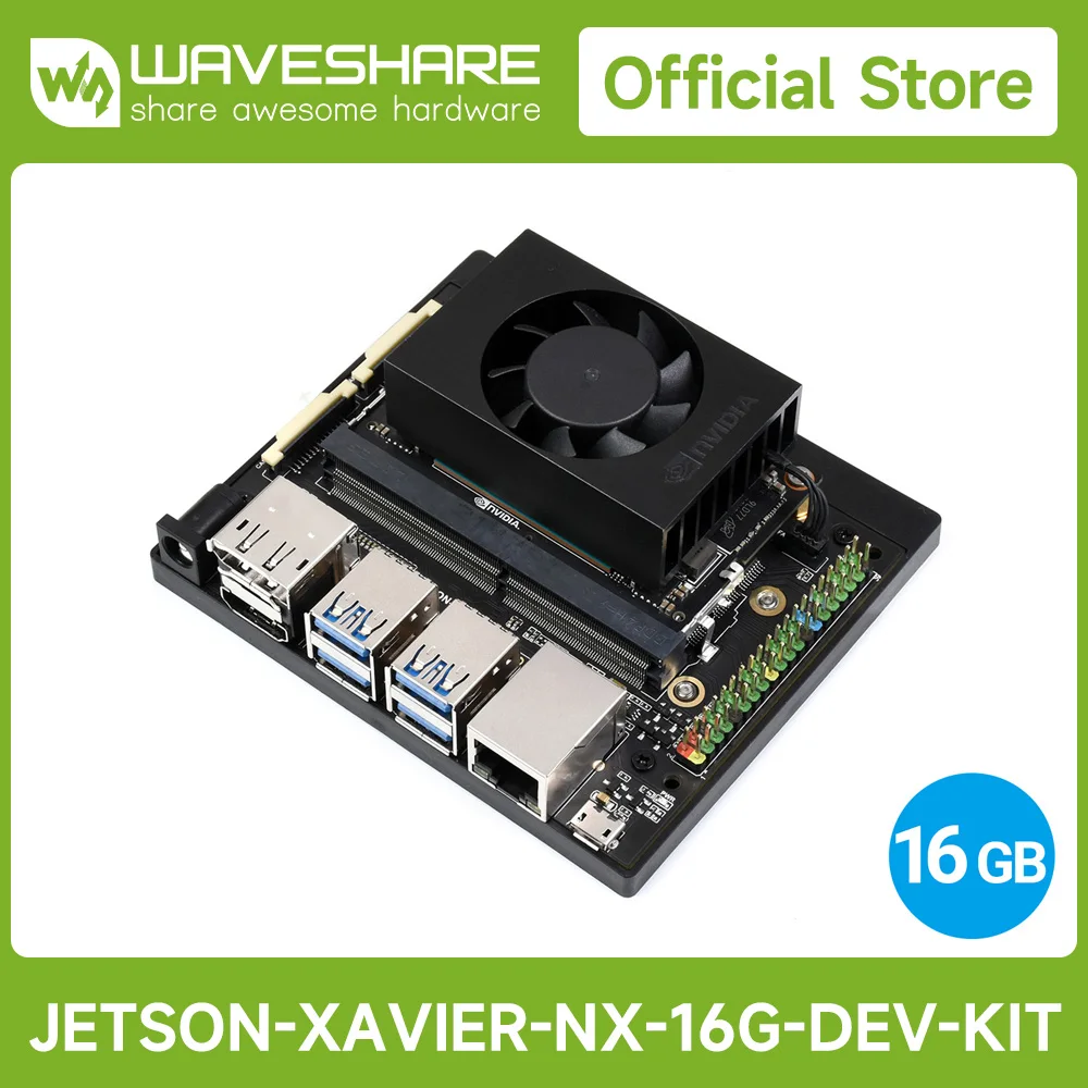 Jetson Xavier NX AI Development Board NX Development Board Based On Jetson Xavier NX, Options for 8GB/16GB EMMC