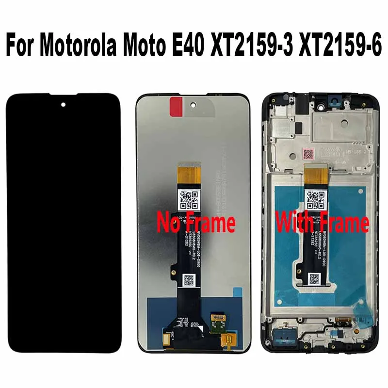 For Motorola Moto E40 XT2159-3 XT2159-6 LCD Display Touch Screen Digitizer Assembly