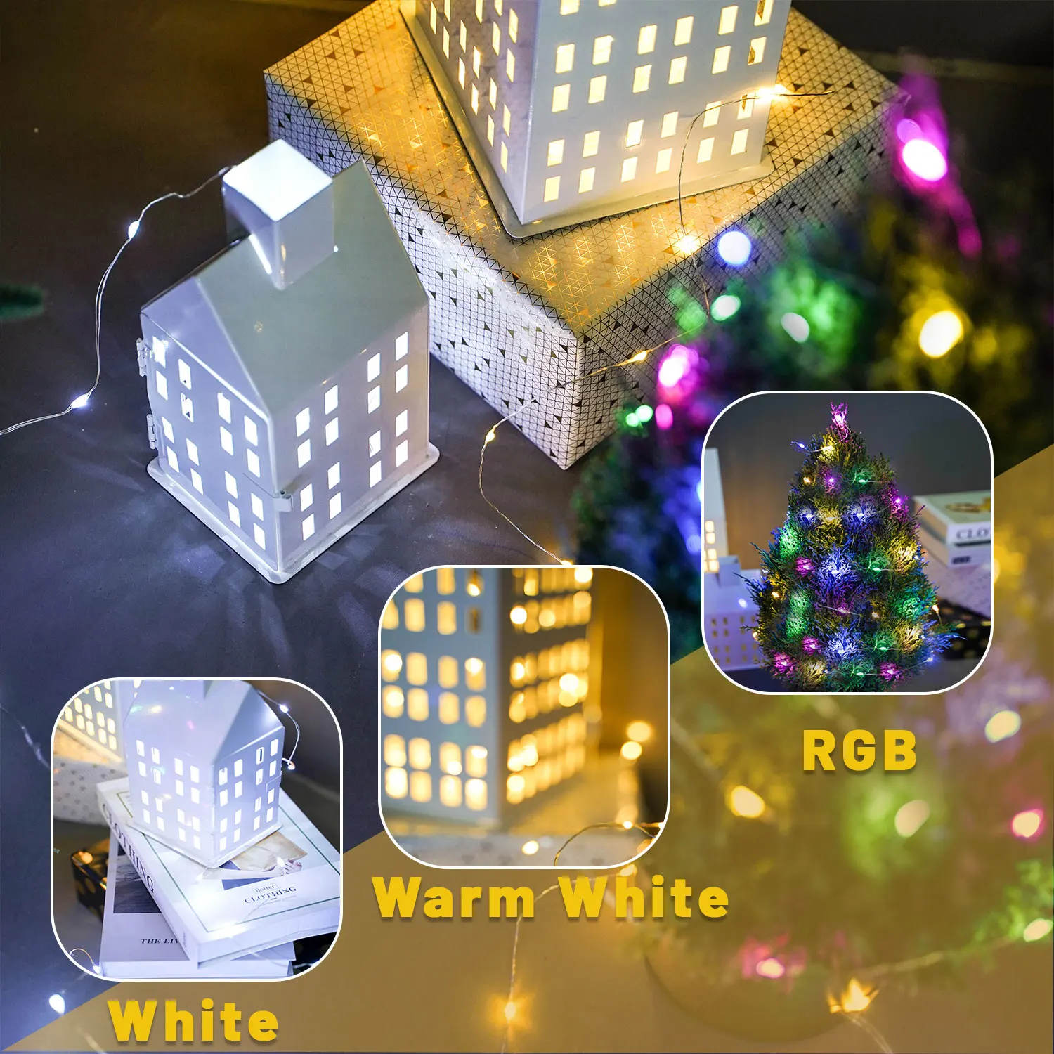 100M 1000LED Solar String Lights camera da letto Outdoor impermeabile Wedding Birthday Fairy Lights per Wedding Christmas Party Garden