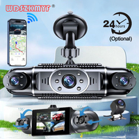 4 Channel GPS Dash Cam for Cars 4*1080P WIFI 360 Degree Video Recorder Rear View Camera Car DVR 24H Hardware Kit Car Assecories