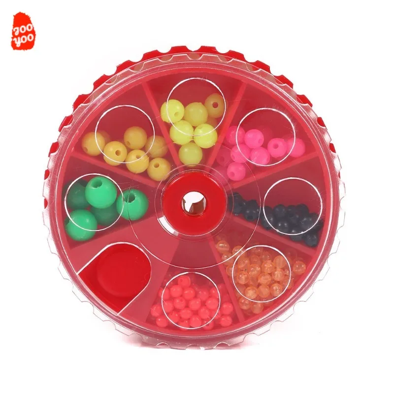 1 مجموعة الصيد الخرز مضيئة البحر الصيد الملحقات الصغيرة الفول حجب مضيئة الخرز الصيد مجموعة حجب أدوات الصيد