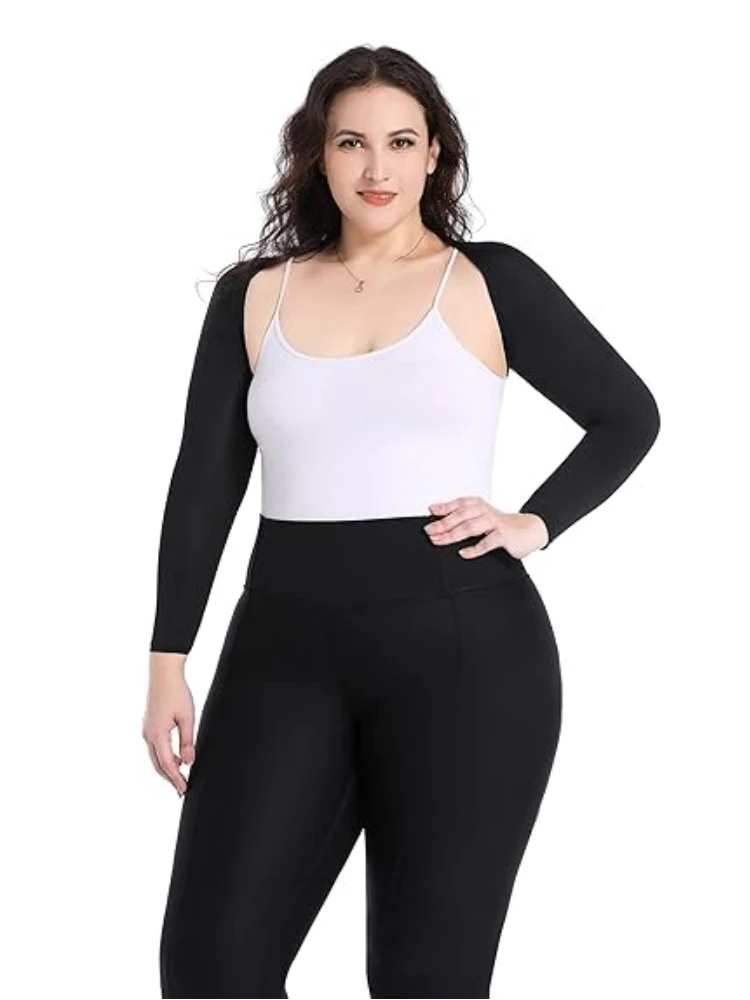 Plus Size Advanced Cooling Shawl Arm Sleeves Sun Protection Women Breathable Anti-UV Golf Outdoor Sports Cooler Shrug