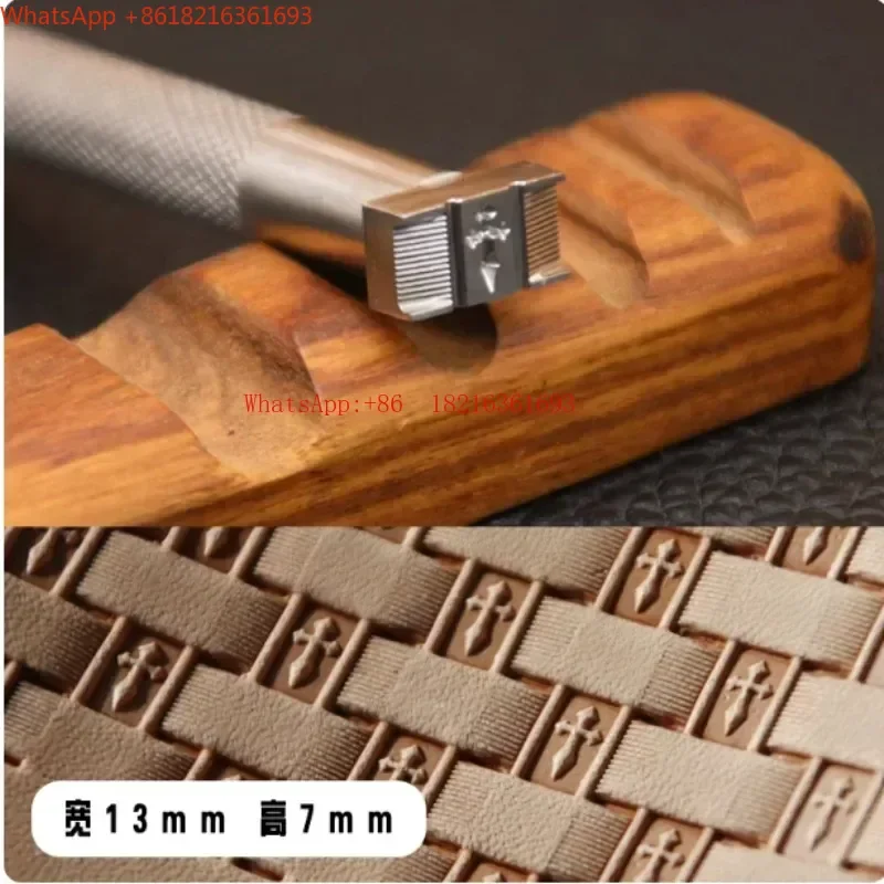 Limited Offer BL413 Cracking Combination 304 Stainless Steel Leather Engraving Printing DIY Hand Tool XW413 84-42 BL512