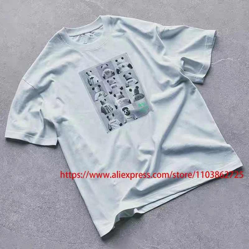 

Japanese Trend Madness T Shirts Summer High Street Cute Animal Printed Short Sleeve Casual Loose Round-neck MDNS T Shirt