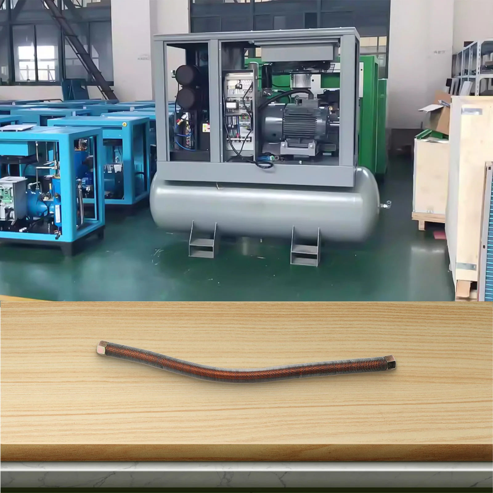 1pc 30/70cm Air Compressor Discharge Tube High Pressure Pump Head Screw Connection Air Compressor Accessories