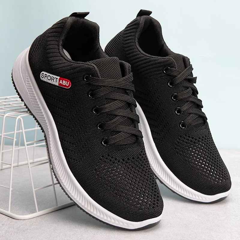 Outdoor Mesh Running Shoes for Men, Spring and Summer New Trend Sports Shoes, Men's Breathable and Comfortable Casual Shoes