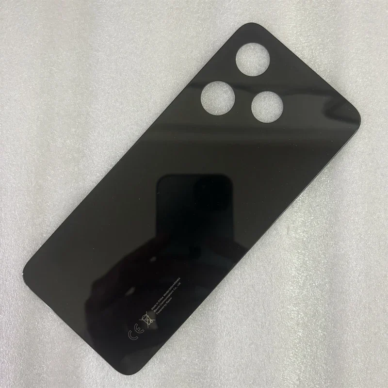 Per Redmi 13 4G coperchio batteria posteriore vetro 3D porta batteria alloggiamento parti di ricambio coperchio posteriore