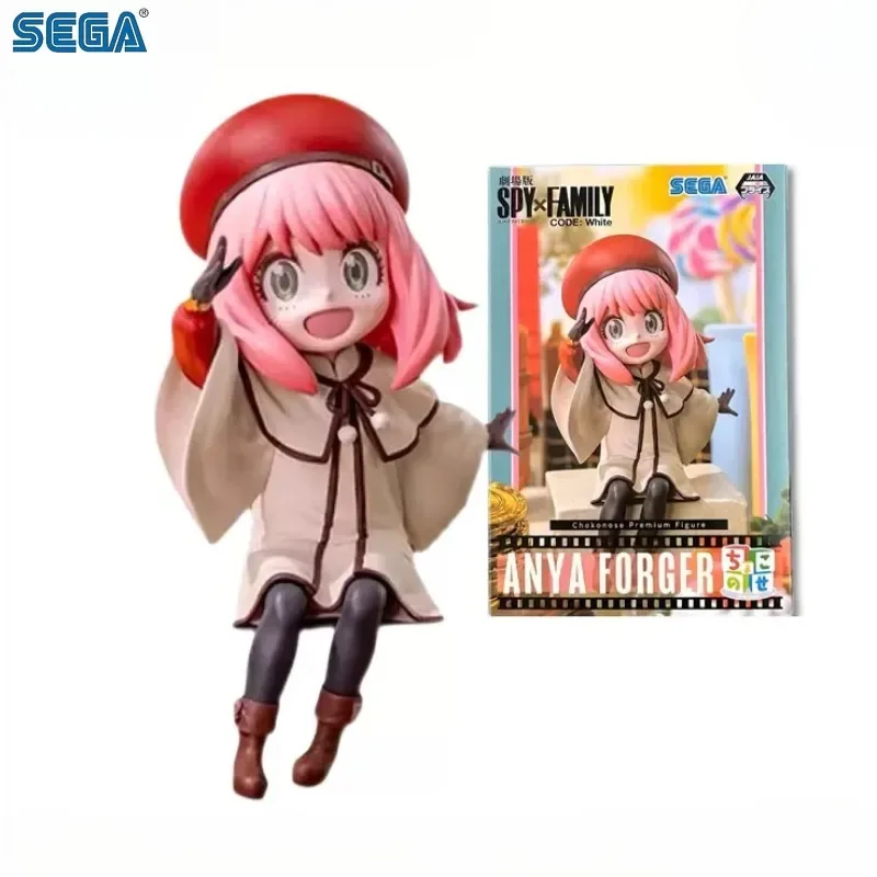

SEGA Original SPY×FAMILY CODE: White Anya Forger Noodle Stopper Рисунок 9,5 см ПВХ Аниме Фигурка Модель Коллекция Игрушки Подарки