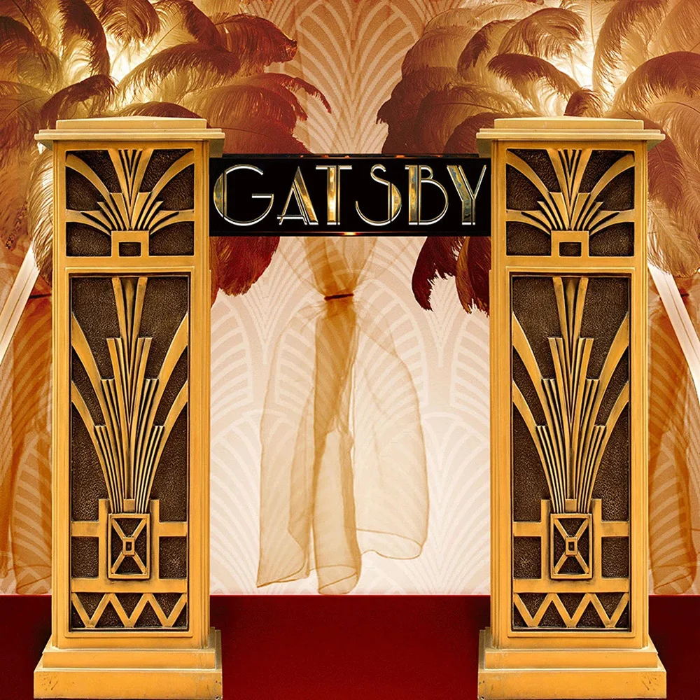 Great Gatsby 1920s Roaring 20s Birthday Party Decor Palace Backdrop Photography Background School Dance Prom Wedding Photo Shoot