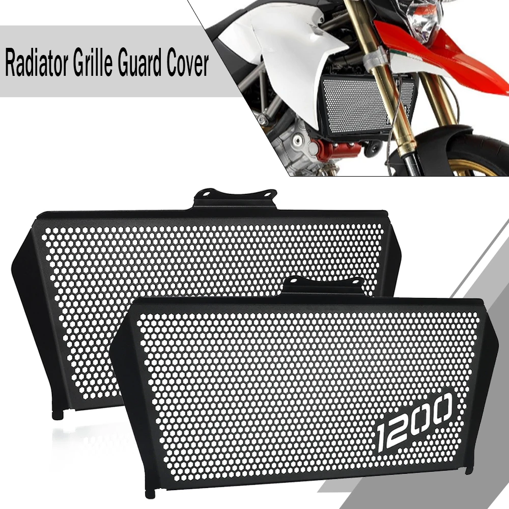 

For Aprilia Dorsoduro 1200 / ABS 2011-2022-2023-2024 Motorcycle Radiator Grille Guard Cover Water Tank Protection Accessories