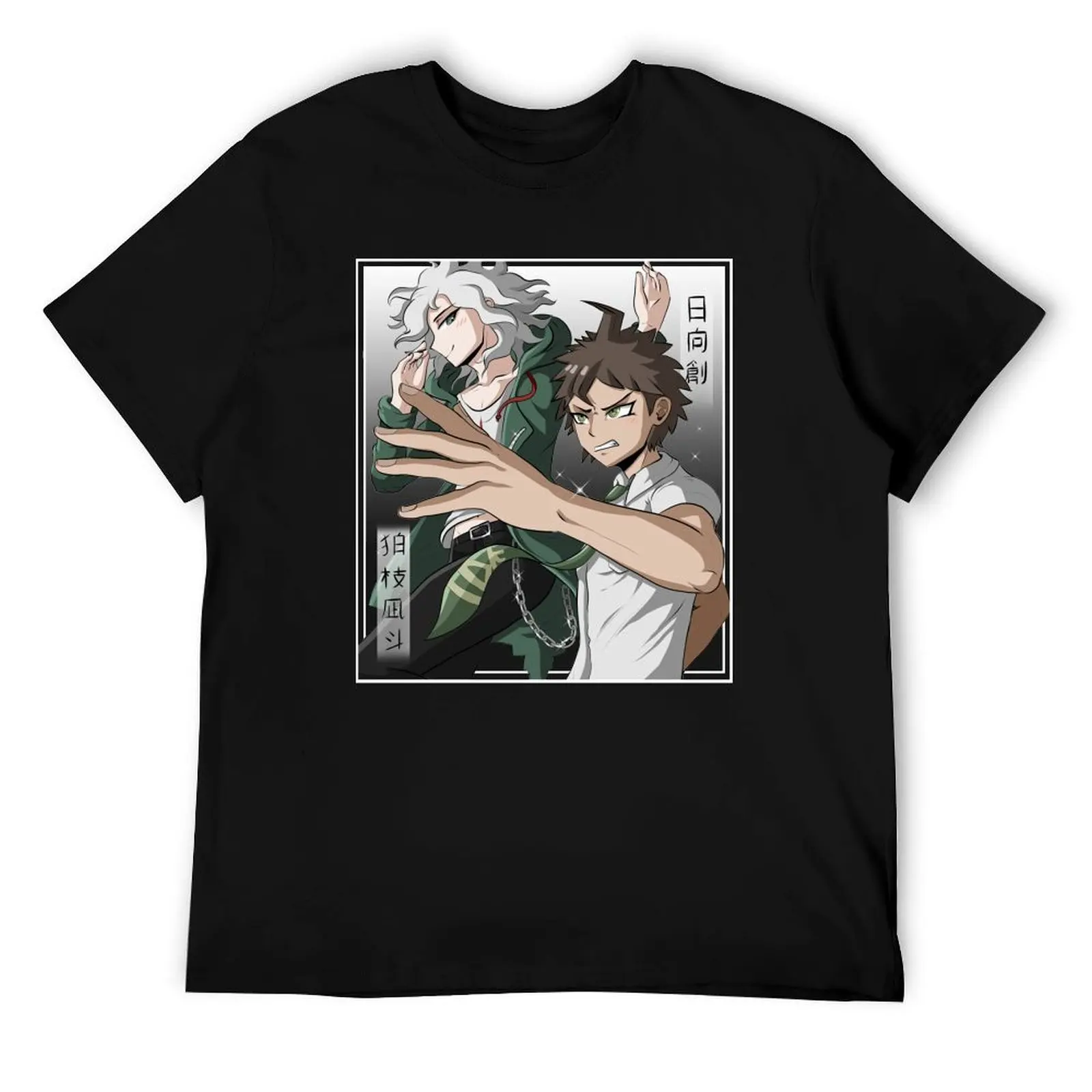 

Nagito Komaeda and Hajime Hinata - Color T-Shirt printed t shirts for man man t shirts high quality luxury brand T-Shirt