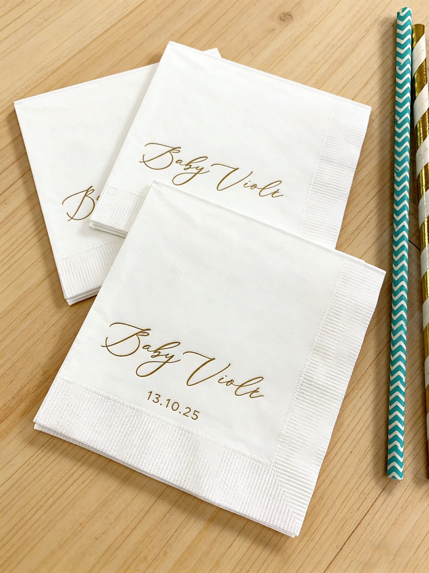 

Персонализированные салфетки Sheepsew с монограммой для напитков, обедов, ужинов, гостей, для детских праздников, церемоний именования, многоцелевые