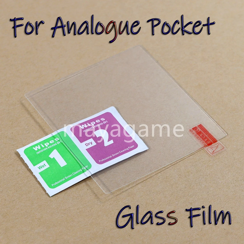 2sets For AP Tempered Glass Protective Film For Analogue Pocket 3.5-inch HD Screen Protector Film Cover