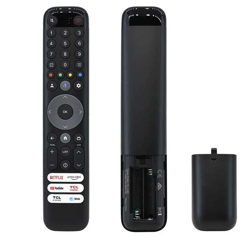 

New RC833 GUB1 Voice Remote Control Suitable for TCL 50 55 75 Inch C645 C745 C845 Series 43LC645 4K QLED LED LCD OLED Smart TV