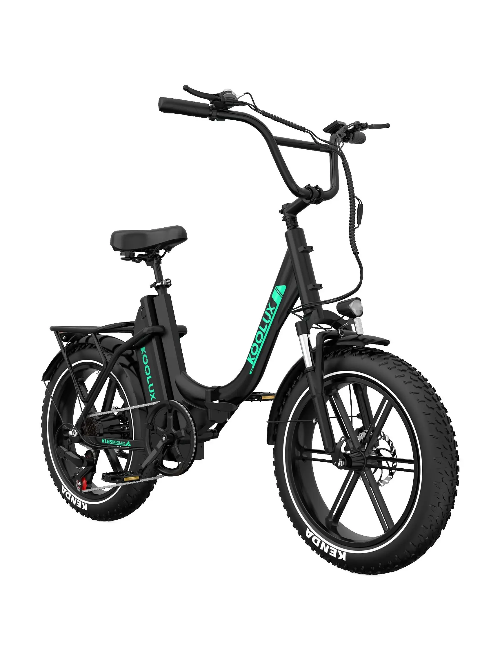 AliExpress KOOLUX KL6S adult E-bike,，48V15.6AH Electric Bike，500W Folding city ebike，20 lnch Fat Tire E-Mountain bike
