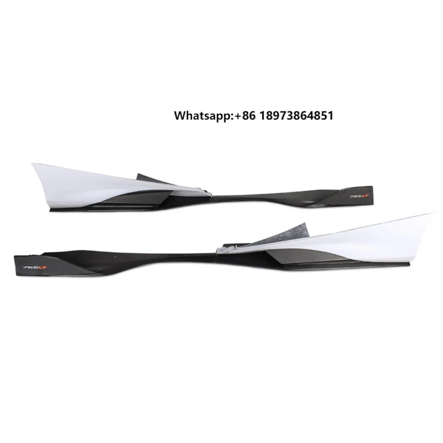 

Top Selling Car Outdoor Replacement Side Skirt Suitable for McLaren 720S 765LT Style Dry Carbon Fiber Extended Side Skirt