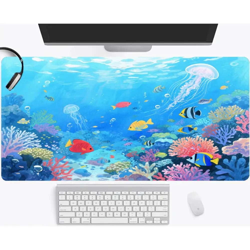 

Mouse Pad Desk mat Office Mouse bedroom mat Anti-slip laptop Desktop pads computer mouse mat