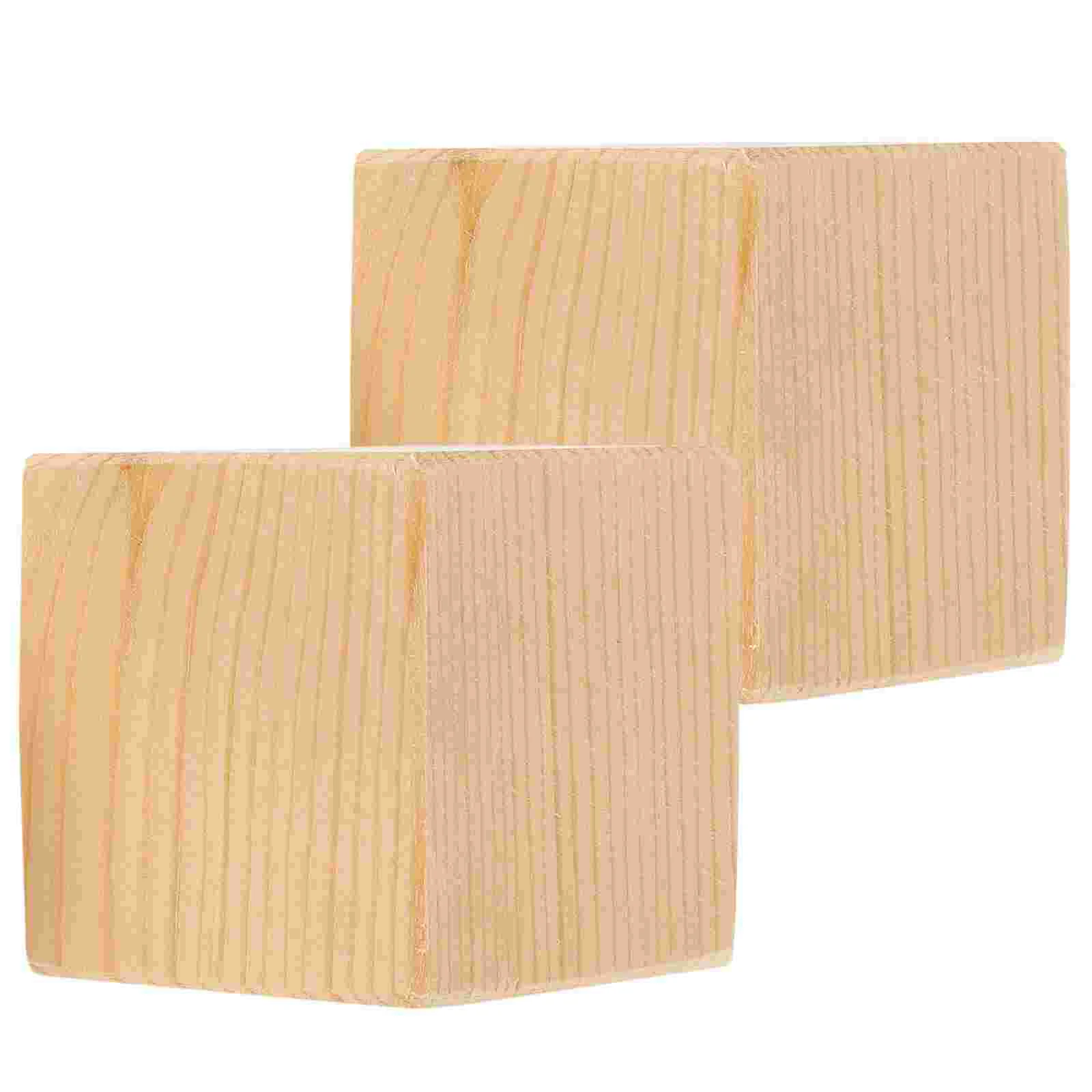 Furniture Booster Blocks Foot Pad Couch Risers For Desk Legs Solid Wood Bed Frame Raisers Height Lift Chair Sofa