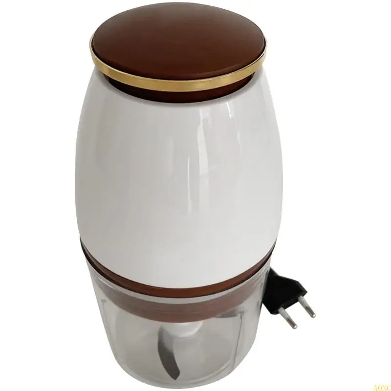 A0NC効率的なキッチンフードカッターポータブル電気肉グラインダー日常の調理ニーズに合わせて野菜カッターを使いやすい