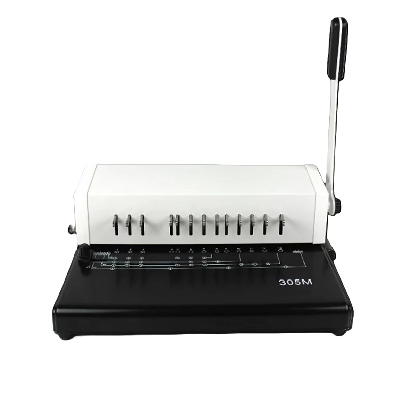 New products Plastic Comb A4 A5 B5 Binding machine spiral Hot Perfect binding machine For Office