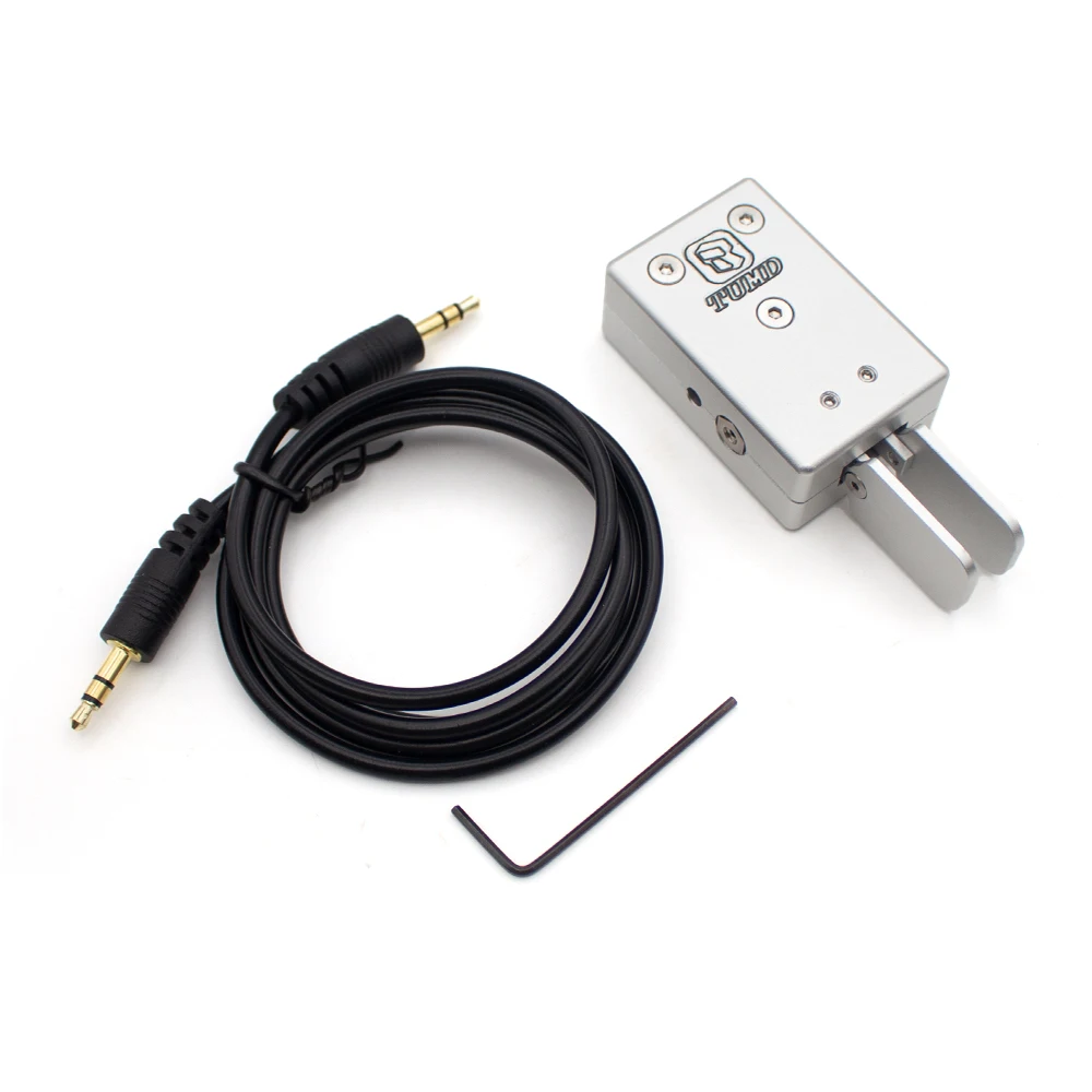 Professional Aluminum Alloy Dual-Paddle Morse Code Key - Magnetically Adjustable, Ambidextrous Design