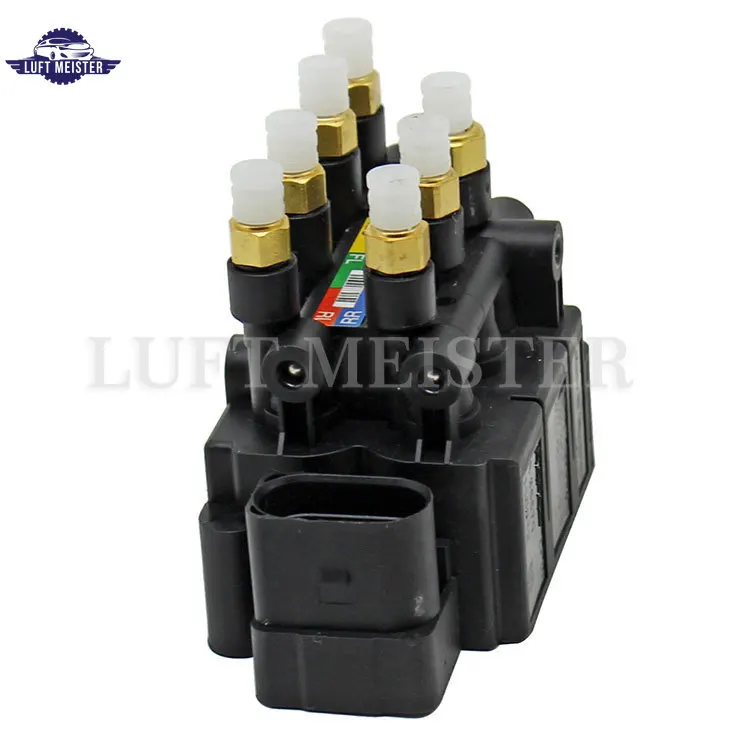 Válvula Solenoide de suspensión neumática trasera para coche, puntal de resorte de aire para BMW G11 G12 4725530100-37206861882, 2015