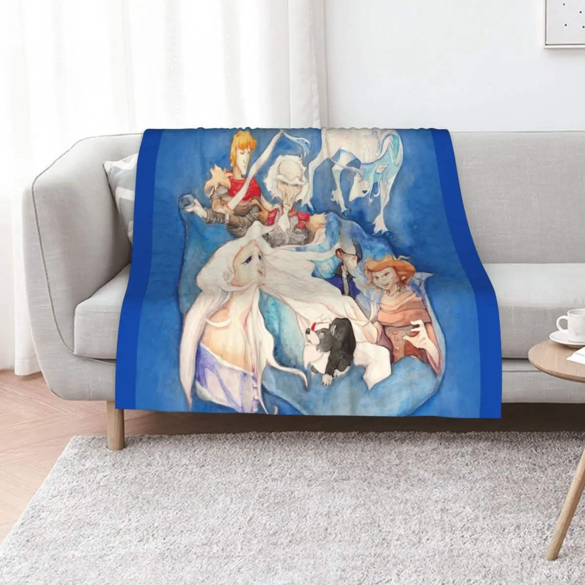 Reflections The Last Unicorn Throw Blanket Decorative Soft Throw Blanket for Couch Sofa