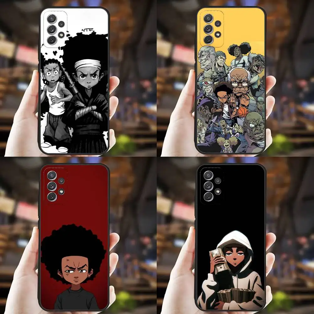 

The B-Boondocks Phone Case For Samsung S25,S24,S21,S22,S23,S30,Ultra,S20,Plus,Fe,Lite,Note,10,9,5G Black Cover