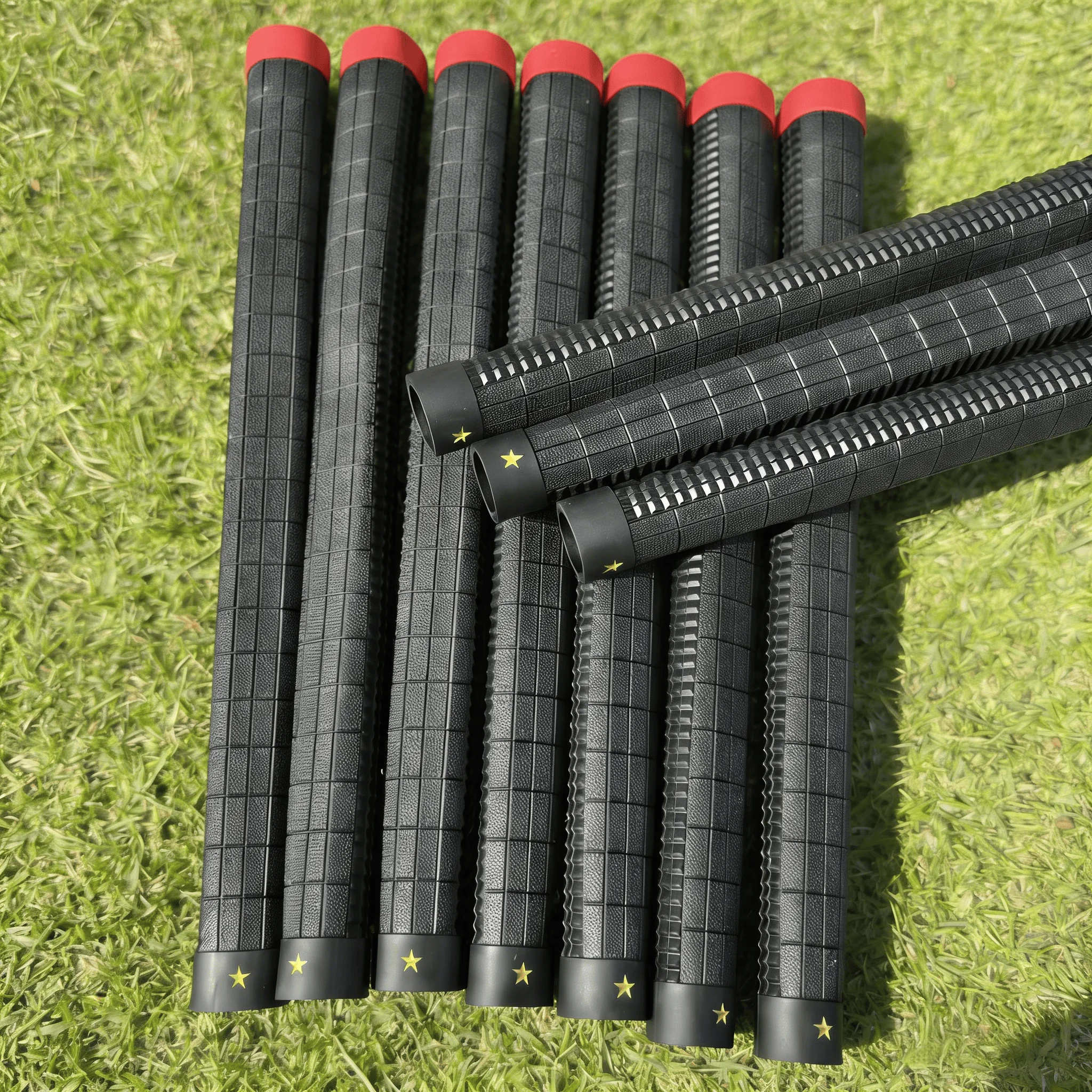 

Прочные резиновые грипы для гольфа с вогнуто-выпуклой текстурой, противоскользящие рукоятки для клюшек для парк-гольфа