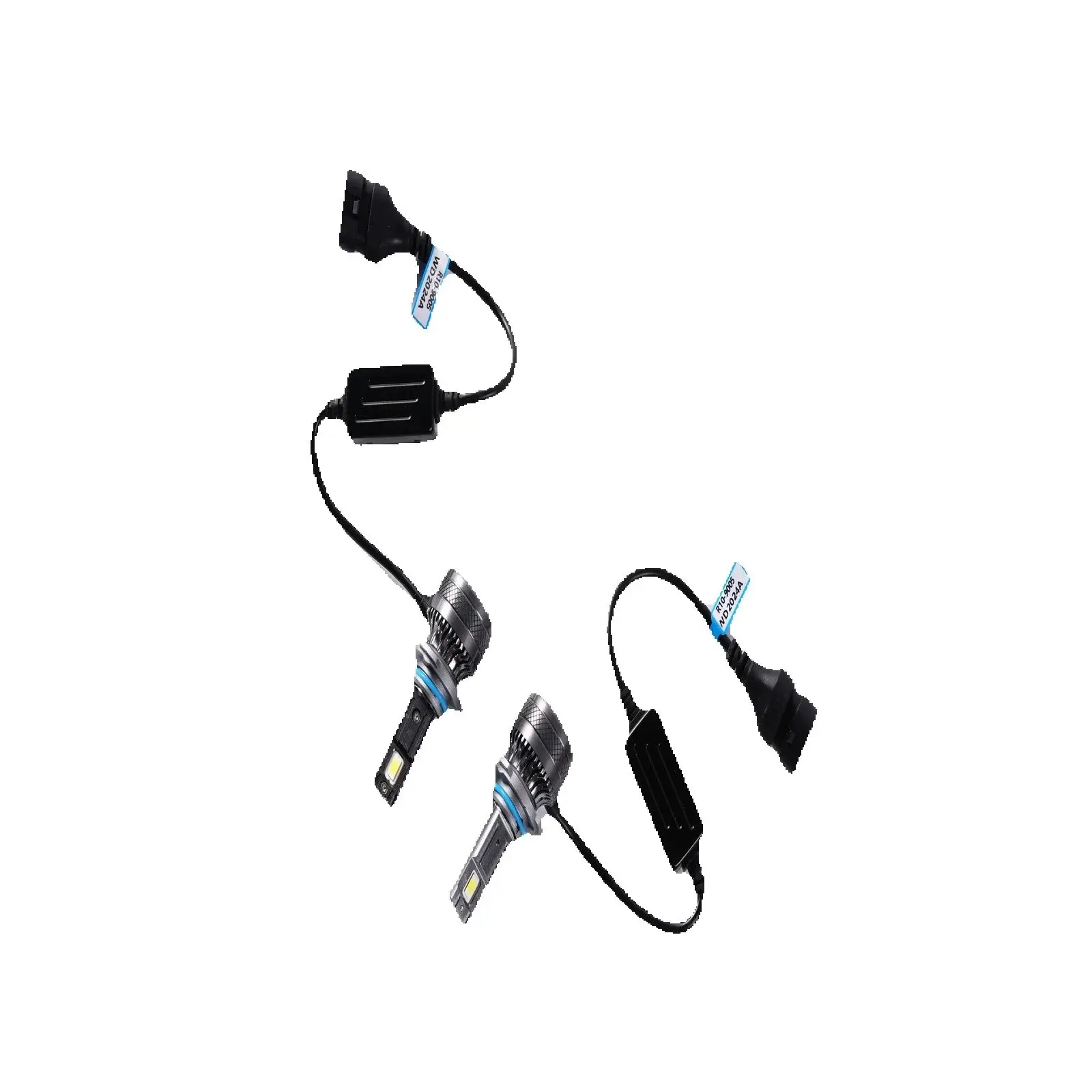 

2 шт. K10 светодиодные фары 9005/HB3 интерфейс для автомобилей 10-32 В 12000LM 6500K