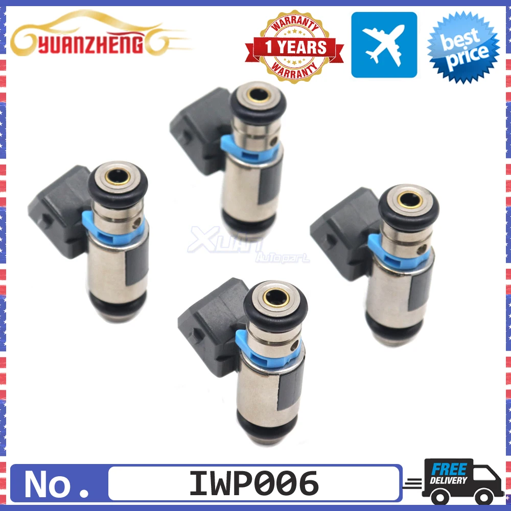 

4PCS IWP006 Car Petrol Fuel Injectors Nozzle For CITROEN PEUGEOT FIAT IWP-006 9627771580 198499 60657179