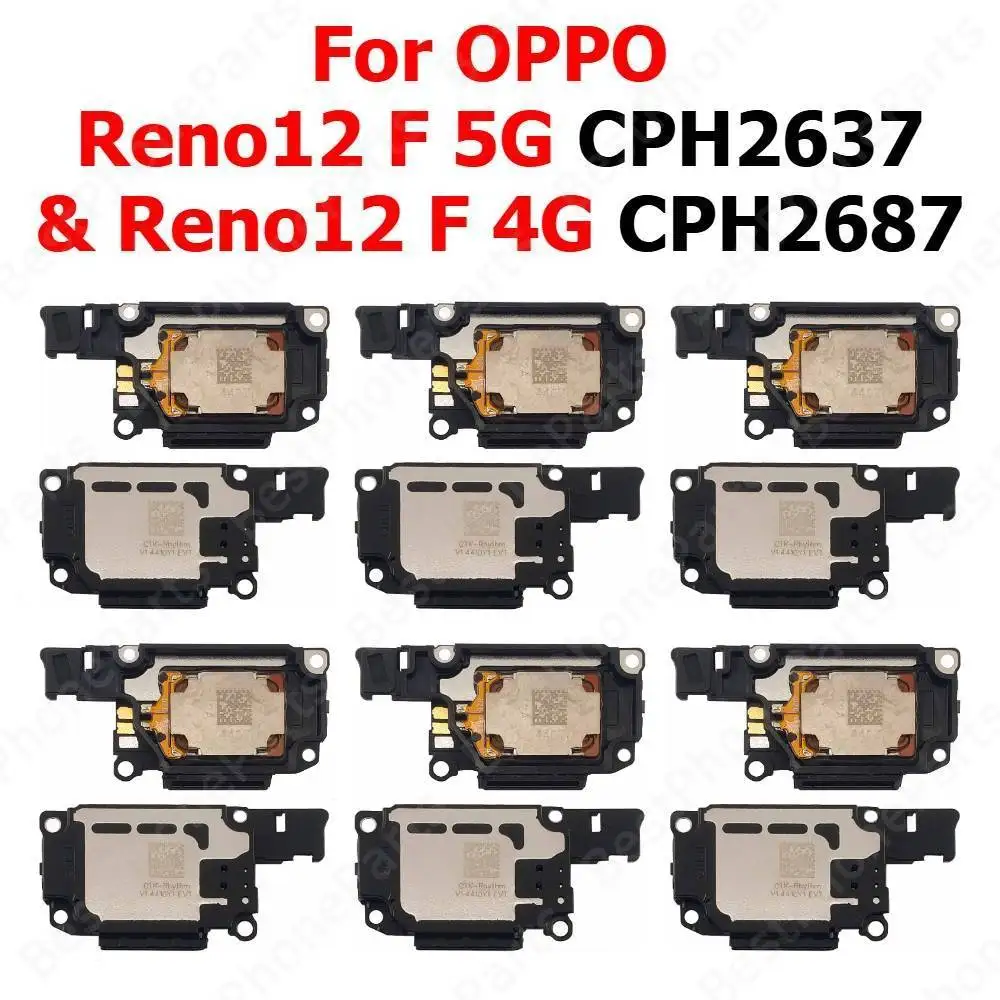 Loudspeaker For Oppo Reno12 F 4G CPH2687 Reno 12F 5G CPH2637 Loud Speaker Buzzer Ringer Sound Module Mobile Phone Spare Parts