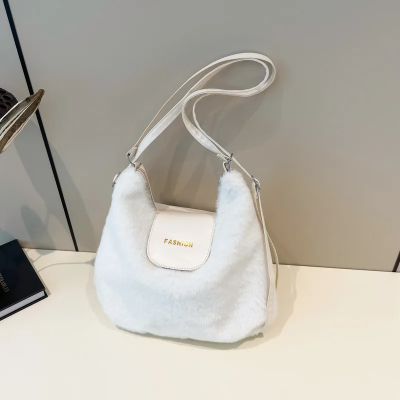 

2025 Aesthetic Niche Crossbody Bag Stylish Womens Shoulder Tote Spacious Fall Casual Handbag Fashionable Versatile Purse