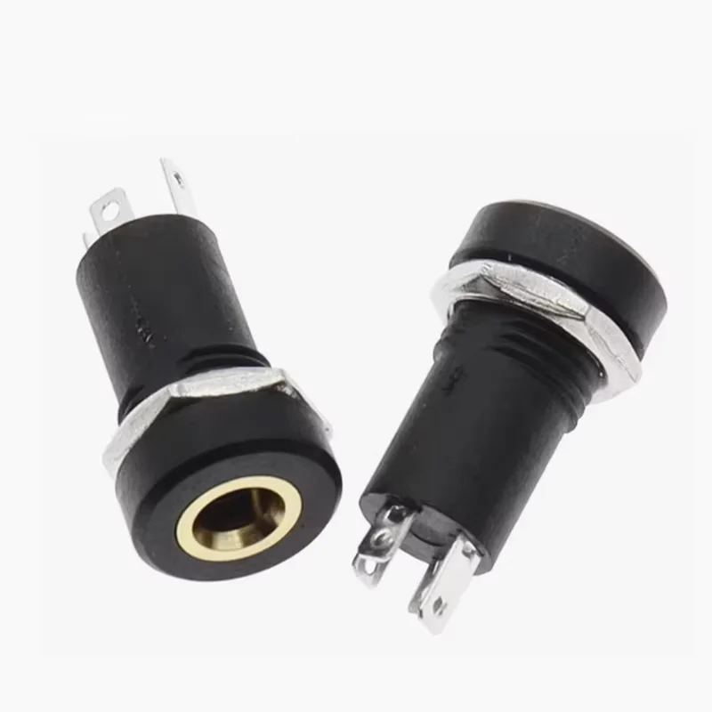 1/5/10Pcs PJ392A 3.5MM Audio Jack Socket Stereo 3 Pole Solder Panel Mount With Nut Connector Headphone Female Socket PJ-392A