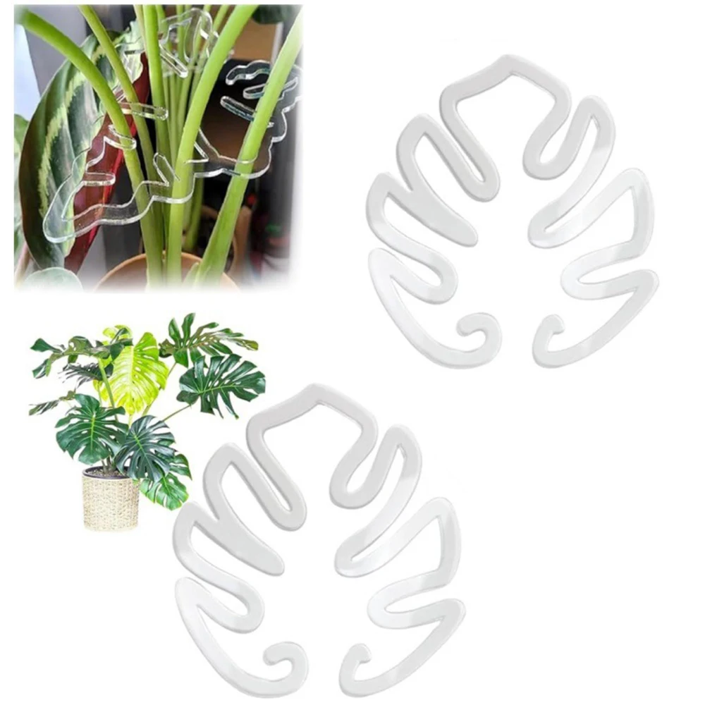

Plant Stem Support Reusable Clear Plastic Leaf Plant Support For Indoor And Outdoor Wide Range Plants Flowers Fixed Bracket