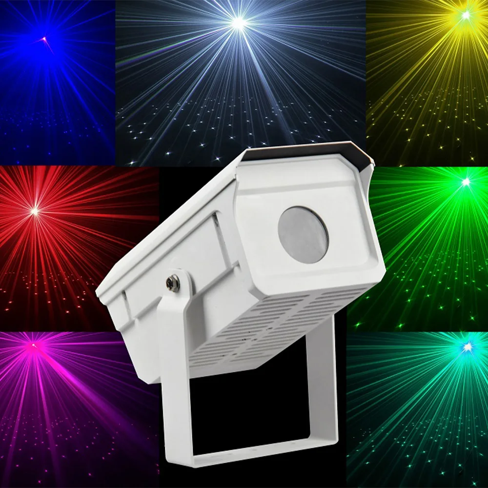 2W Twinkling Star Starry Laser Effect Light Outdoor Christams DJ Lighting RGB Cololr Strobe Projector for Event Party Lightshow