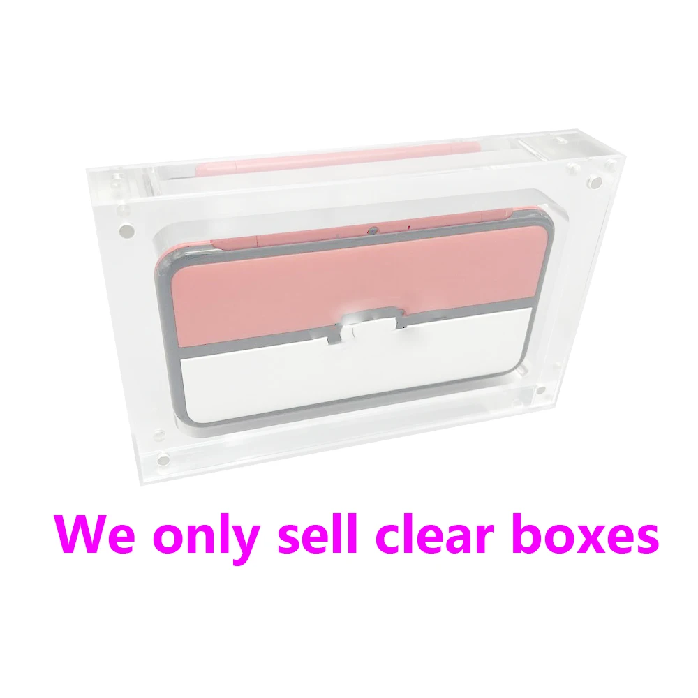 

High Transparency PMMA Protective Box For NEW 2DS LL High Hardness Acrylic Display Case Storage Shell Crystal Box