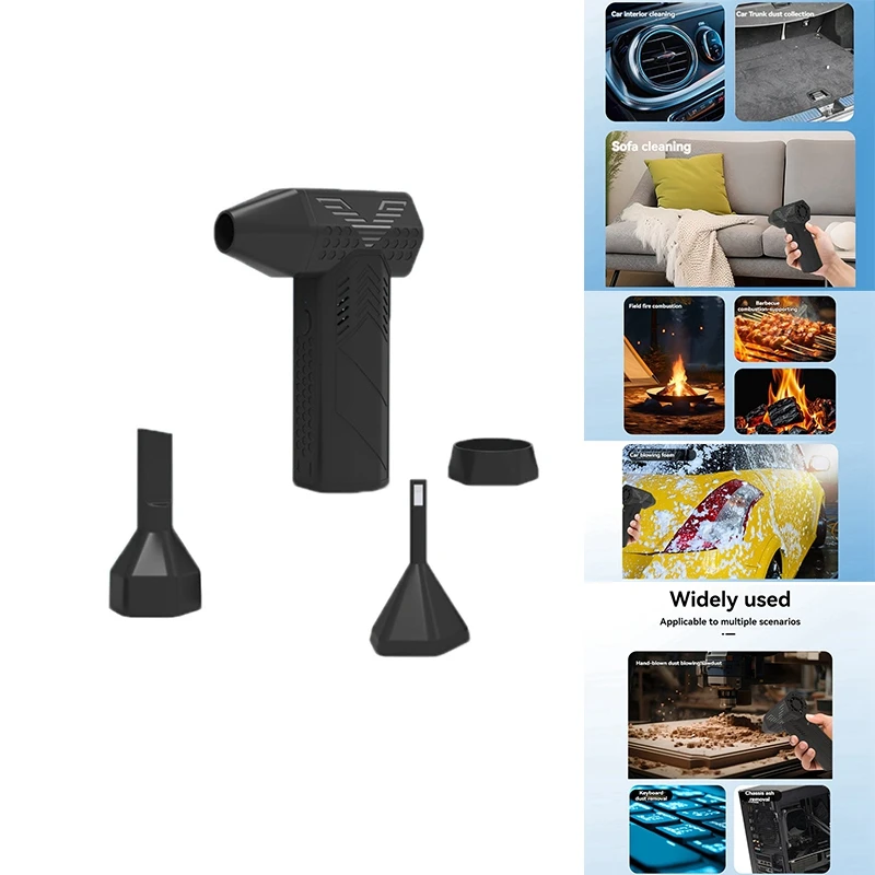 

A38T-Портативный турбореактивный вентилятор 80000 об/мин, мини-струйный вентилятор, струйный вентилятор, ручной пылесос для автомобиля, дома, уличного использования