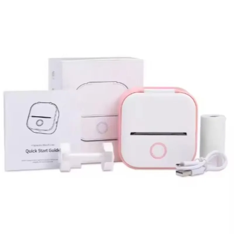 

Портативный мини-принтер для чеков, 58 мм, USB + 4,0, беспроводной термопринтер, одинарный аккумулятор 1000 мАч, 203 точки на дюйм