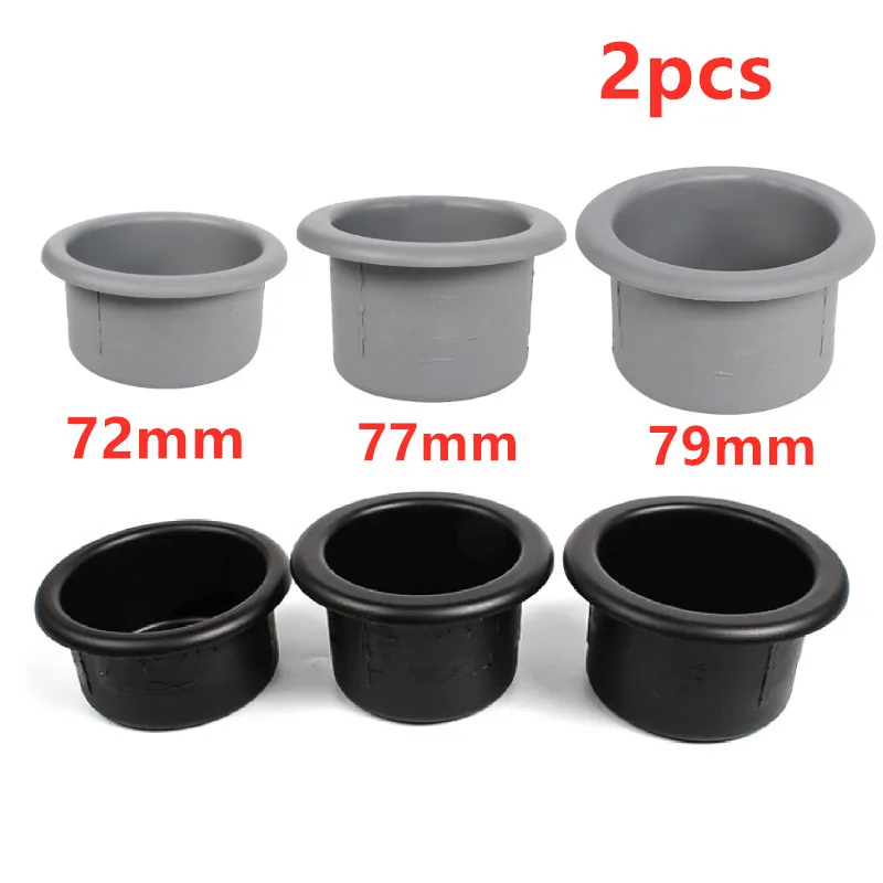 2pcs Black Plastic Recliner-Handles Replacement Cup Holder Insert for Sofa Boat Rv Couch Recliner Car Truck Poker Table