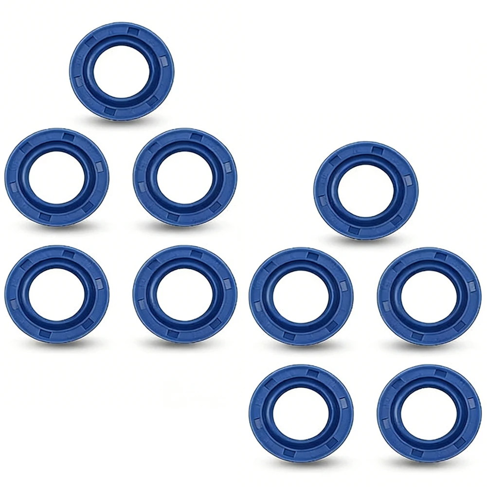 10 pc oil seals kit for BR500 BR550 BR600 BR700 back pack blower crankshaft parts for regular service and field repair use