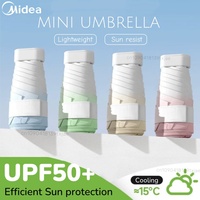 Midea UPF50+ Mini Umbrella Sunny Rain Pocket Umbrella Capsule Rainproof Sun Protection Outdoor Travel Portable Parasol Umbrella