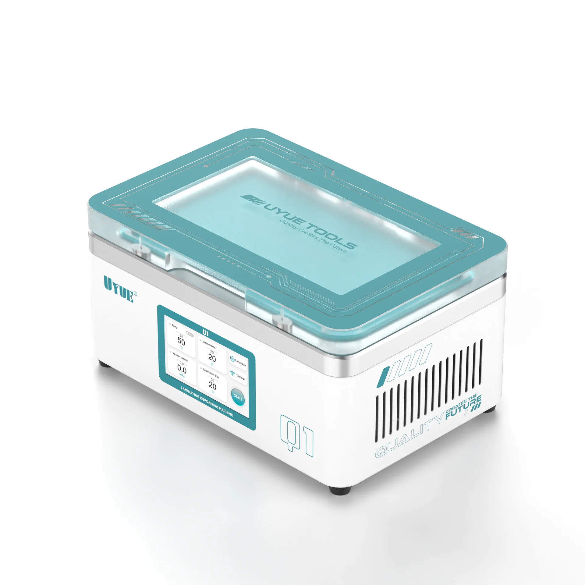 

UYUE Q1 150W Curved Straight Vacuum Laminating Machine Built-in Vacuum Pump suitable for LCD screens below 9 inches