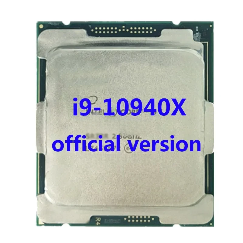 

Процессор INTER core i9-10940x I9-10940x SR3NH 14C/28T 3,30 ГГц 165 Вт для процессора сервера 19,25 МБ PK 7920X