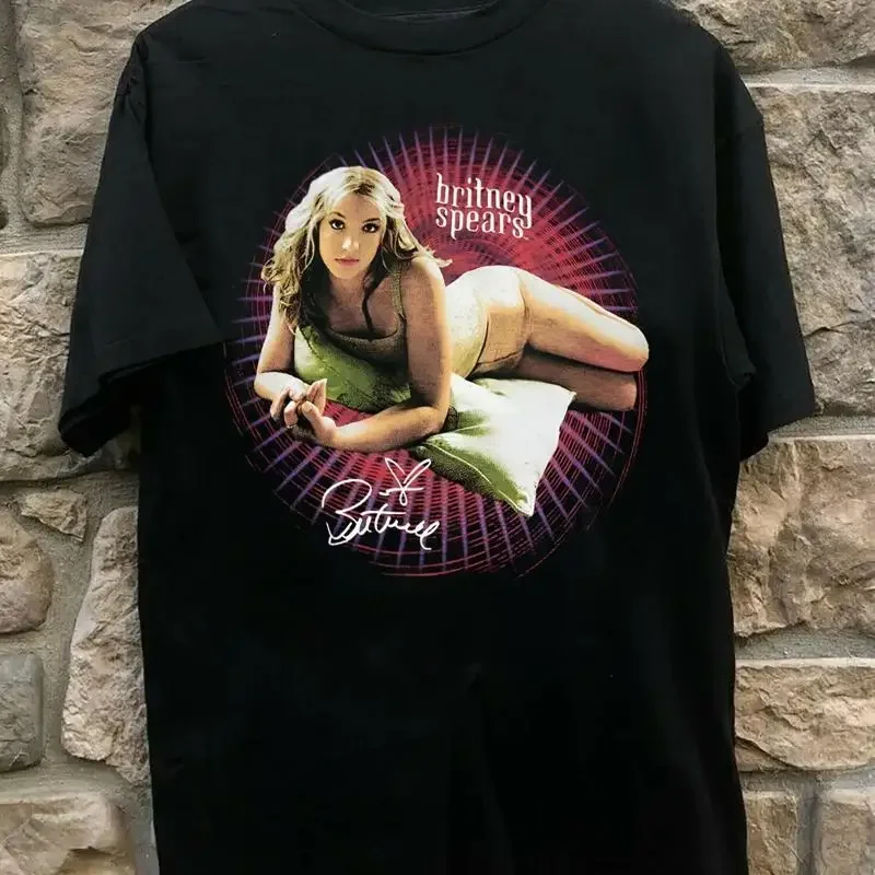 VIntage Britney Spears Signed T Shirt Concert S to 5XL SG504