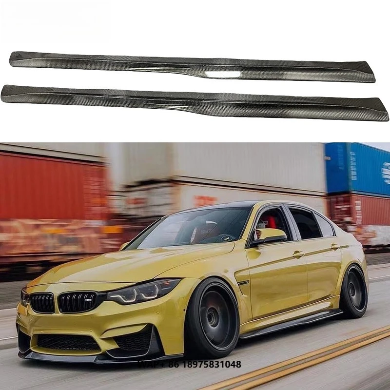 

F30 F80 PSM Style High Quality Carbon Fiber Side Skirt Carbon Fiber Side Bumper Body Kit for 3 Series F30 M3 F80