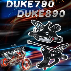 Motorcycle footrest footpeg pedal foot peg Rearset Rearsets For DUKE790 DUKE890 2018 2019 2020 2021 2022 2023 Foot Rest