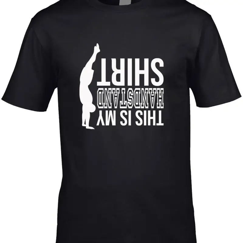 Handstand T Shirt Men'S Funny Gymnast Calisthenics Cool Sport Gymnasium
